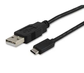 Equip USB-C - USB-A černý / Kabel / USB 2.0 / 480 Mbit/s / 1 m