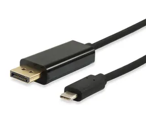 Equip USB-C - DisplayPort černá / Adaptér / 4K / 1,8 m