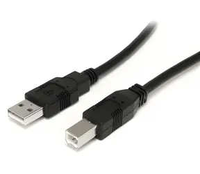 StarTech USB2HAB30AC černá / Kabel USB-A na USB-B / aktivní / 9 m / USB 2.0
