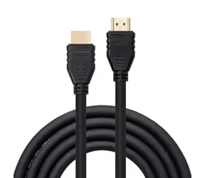 Lindy černá / HDMI kabel flexibilní / 3 m / 4K 60Hz / High Speed / záruka 10 let