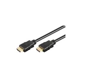 Goobay 61160 černá / Kabel HDMI / 3 m / High Speed / Ethernet / 4K 60Hz