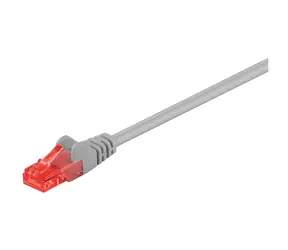 Goobay 68454 / Patch kabel / CAT 6 / U/UTP / 2 m / šedá