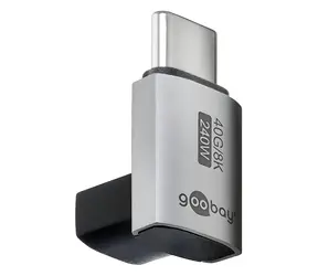 Goobay 74444 / USB-C adaptér / Úhlový 90° / USB4