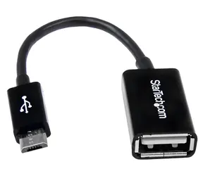 StarTech UUSBOTG / OTG adaptér / Micro USB na USB-A / samec/samice / 0,13 m