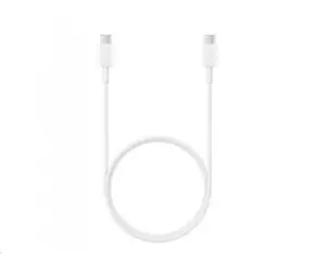 Samsung EP-DN975BWE bílá / Datový kabel / USB-C - USB-C / 1m / 5A