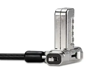 Kensington Univerzální kombinační zámek 3v1 2.0 / Zámek pro notebook / kabel 1,8 m / resetovatelný kód