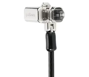 Kensington Universal 3in1 Twin Head 2.0 / Klíčový zámek pro notebook / 2 zamykací hlavy / 3v1 slot / kabel 1,8 m