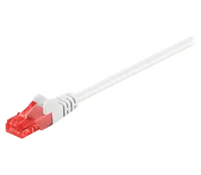 Goobay 68639 bílá / Patch kabel / CAT 6 / U/UTP / 15 m