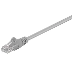 Goobay 68362 CAT 5e šedá / Patch kabel / U/UTP / 20 m