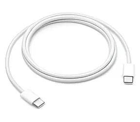 Apple MQKJ3ZM/A / Datový kabel / USB-C - USB-C / 60W / 1 m / bílá