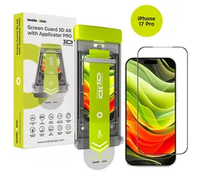 Mobile Origin Screen Guard 3D AR PRO iPhone 17 Pro / Ochranné sklo / 3D zakřivené hrany / Tvrdost 9H / S aplikátorem