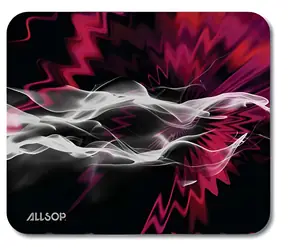 Allsop Červený šepot / Podložka pod myš / Protiskluzová / Tvrdý povrch / 266 × 278 mm