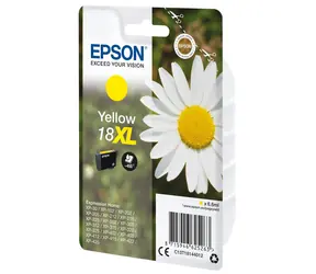 EPSON originální cartridge 18XL / XP-212 / XP-215 / XP-225 / 6.6 ml / žlutá