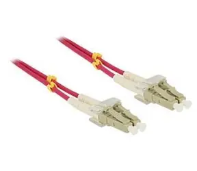 Delock LC-LC / Optický kabel / Multimód 50/125 OM4 / 1 m