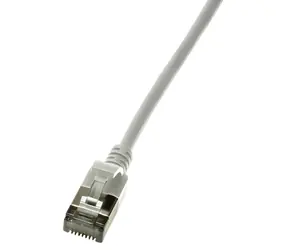 LogiLink CAT6 U/FTP Slim šedá / Patch kabel / RJ-45 / 0,5 m