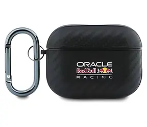 Red Bull Karbon černá / Pouzdro pro AirPods Pro 3 / PU materiál