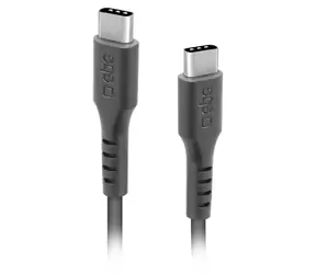 SBS 3m černá / Kabel / USB-C - USB-C / 25W