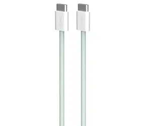 Puro Fabrik FABK4 zelená / Datový kabel USB-C na USB-C / 60 W / 1,5 m
