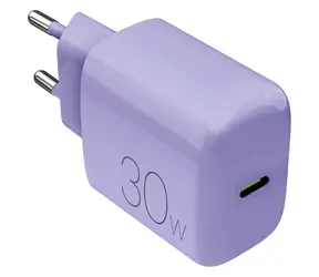 Puro PRO LITE růžová / Cestovní adaptér / USB-C / PD 30W