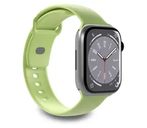 Puro Icon Matcha Green / Silikonový řemínek / pro Apple Watch 42/44/45/49 mm