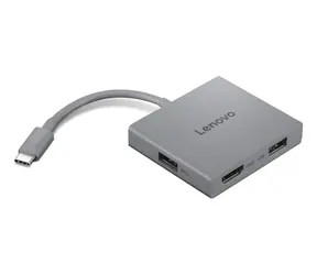 Lenovo USB-C Travel Hub Gen 2 černá / USB-C hub / 4v1 / 1x HDMI / 2x USB-A / 60 Hz