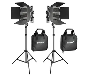Neewer 660 Bi-Color LED / Sada studiových světel / 2x 40W / 3200-5600K / CRI96+ / stativy