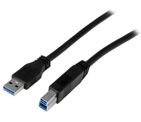 StarTech USB-A - USB-B černá / USB kabel / USB 3.0 / 5 Gbit/s / 2 m