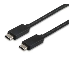 Equip USB-C 1m černý / Datový kabel / USB-C - USB-C / USB 2.0 / 480 Mbit/s