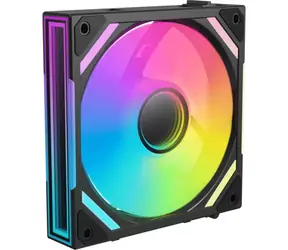 Alpenföhn Wing Boost 4 PWM černá / Ventilátor / 120 mm / RGB / Reverse