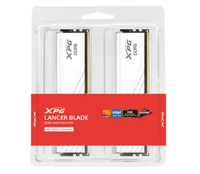 ADATA XPG Lancer Blade RGB 64GB (2x32GB) bílá / Paměť RAM / DDR5 / 6000MHz / CL30 / AMD EXPO / XMP 3.0