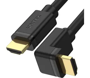 Unitek HDMI / Kabel / úhlový konektor 90° / 3 m