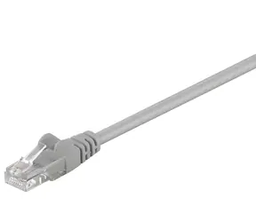 Goobay 68352 šedá / Patch kabel / Cat 5e / U/UTP / RJ-45 / 15 m