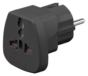 Goobay 94028 černý / Cestovní adaptér