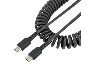 StarTech kabel USB-C kroucený / USB 2.0 / rychlonabíjecí / odolný / 1 m