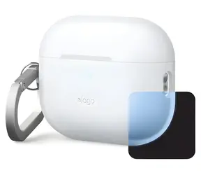 Elago Airpods Pro 3 Silicone Hang Case Nightglow Blue / Pouzdro pro sluchátka / silikon / karabina