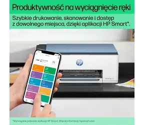 HP Smart Tank 585 All-in-One modrá / Multifunkční tiskárna / A4 / skener / kopírka / tisk / 4800x1200dpi / USB / WiFi