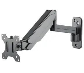 Manhattan nástěnný držák monitoru s plynovou pružinou / Držák na monitor / Kulový kloub / 17-32" / max. 8 kg