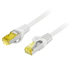 Lanberg CAT6a S/FTP šedá / Patch kabel / 0,25 m / LSZH / CU / 500 MHz