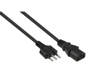 Kabelmeister napájecí kabel CEI 23-16 - C13 černá / Napájecí kabel / Itálie / 1,8 m