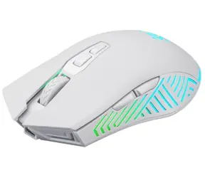 Defender Pandora bílá / Bezdrátová myš / 3200 DPI / USB / 6 tlačítek