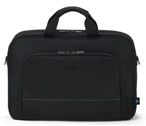 DICOTA Top Traveller TWO 15-17.3" černá / Brašna na notebook / do 17.3" / recyklovaný PET