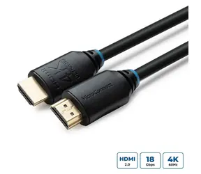 MicroConnect HDMI kabel M-M 0,5 m černá / Propojovací kabel / 4K 60Hz / HDR10