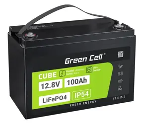 Green Cell LiFePO4 baterie 12.8V / Baterie do UPS / 100 Ah / 1280 Wh / max. 150 A