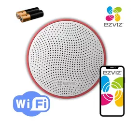EZVIZ CS-T9C bílá / Siréna / ZigBee / 105 dB / dosah 200 m / IP54