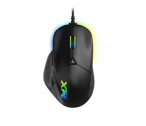 ADATA XPG Alpha černá / Herní optická myš / 16 000 DPI / Drátová USB-C / RGB podsvícení