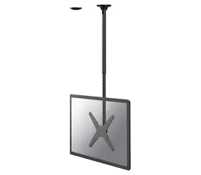 Neomounts FPMA-C340BLACK černá / Držák displeje na strop / 32-75" / náklon / rotace / VESA 400x400 / nosn. 50kg