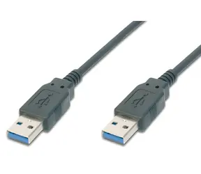 PremiumCord Kabel USB 3.0 A-A černá / Kabel / USB 3.0 / 5 Gbps / 5 m