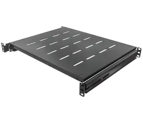 Intellinet výsuvná rack police černá / Rack police / 19" / 1U / hloubka 1000 mm / nosnost 35 kg / ocel