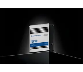 Teltonika TSW101 / Automotive switch / 5-Port / 1000 Mbps / PoE+ 120 W / IP30