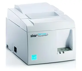 STAR Micronics TSP143IIIBI2 bílá / Pokladní termotiskárna / BT (iOS) / řezačka